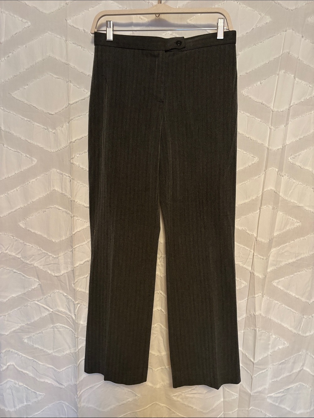 East 5th Women’s Charcoal Pinstripe Dress Pants
